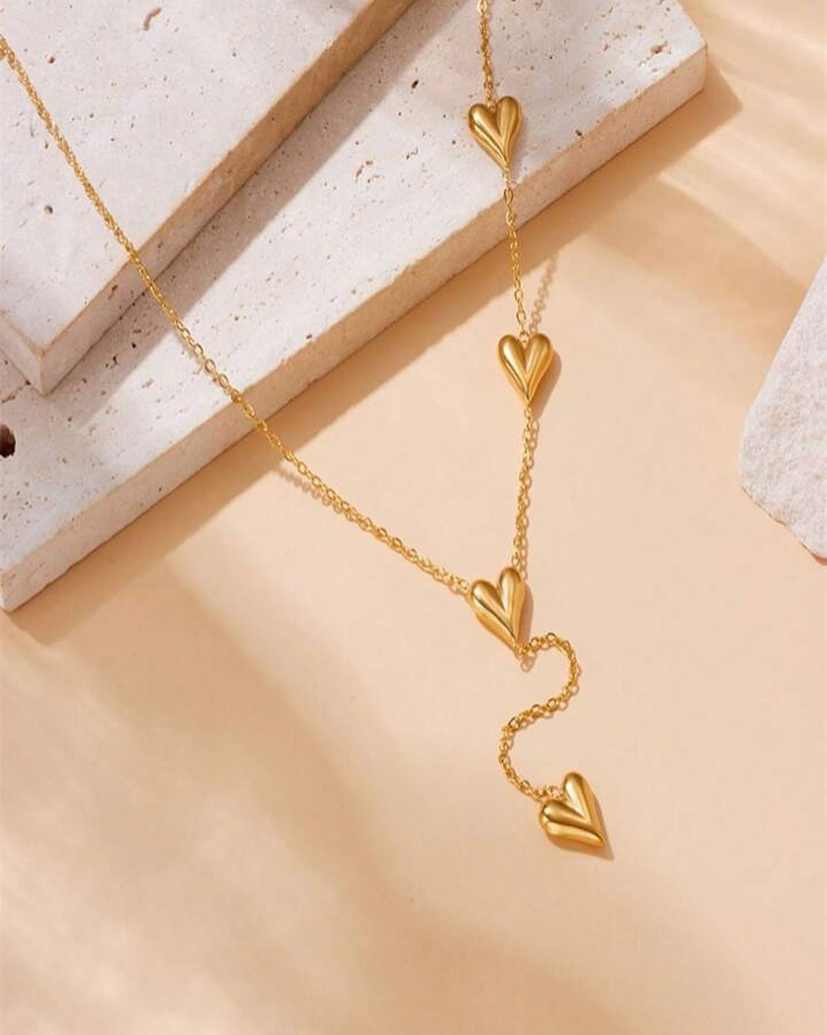Triple Heart Necklace