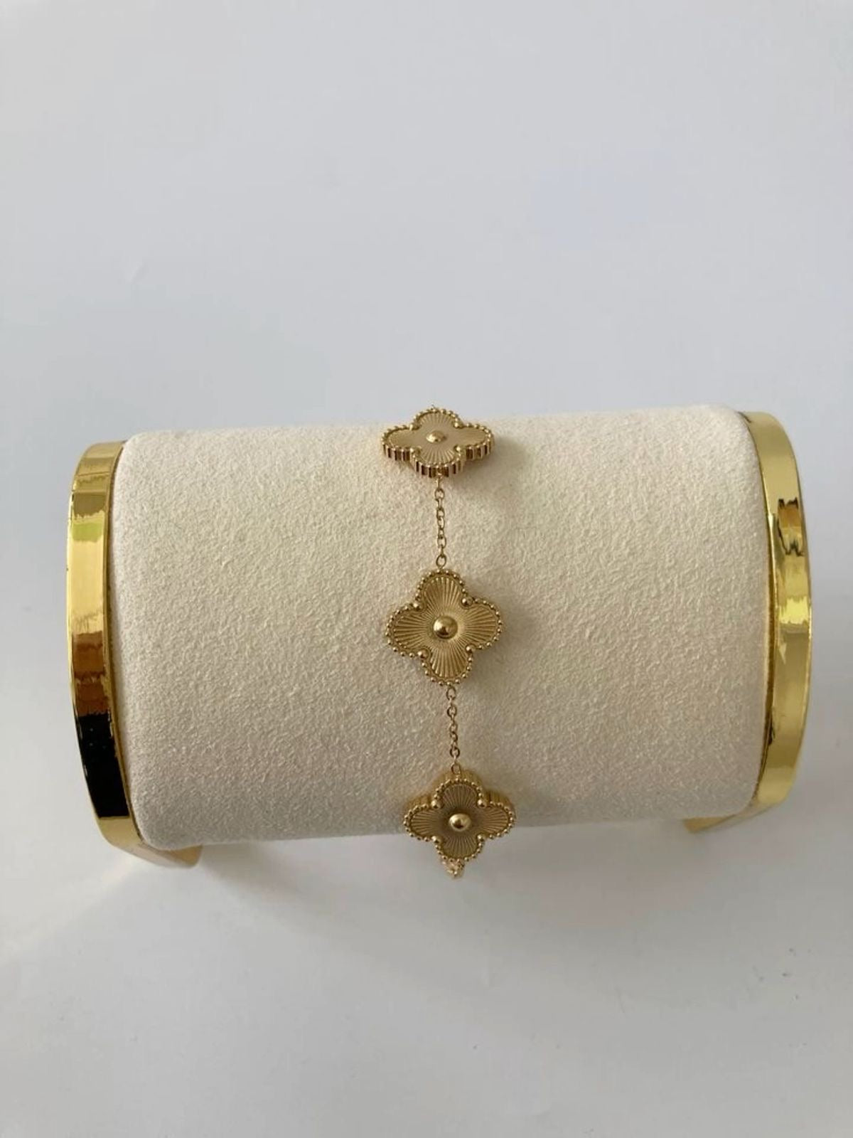 Golden Clover Bracelet