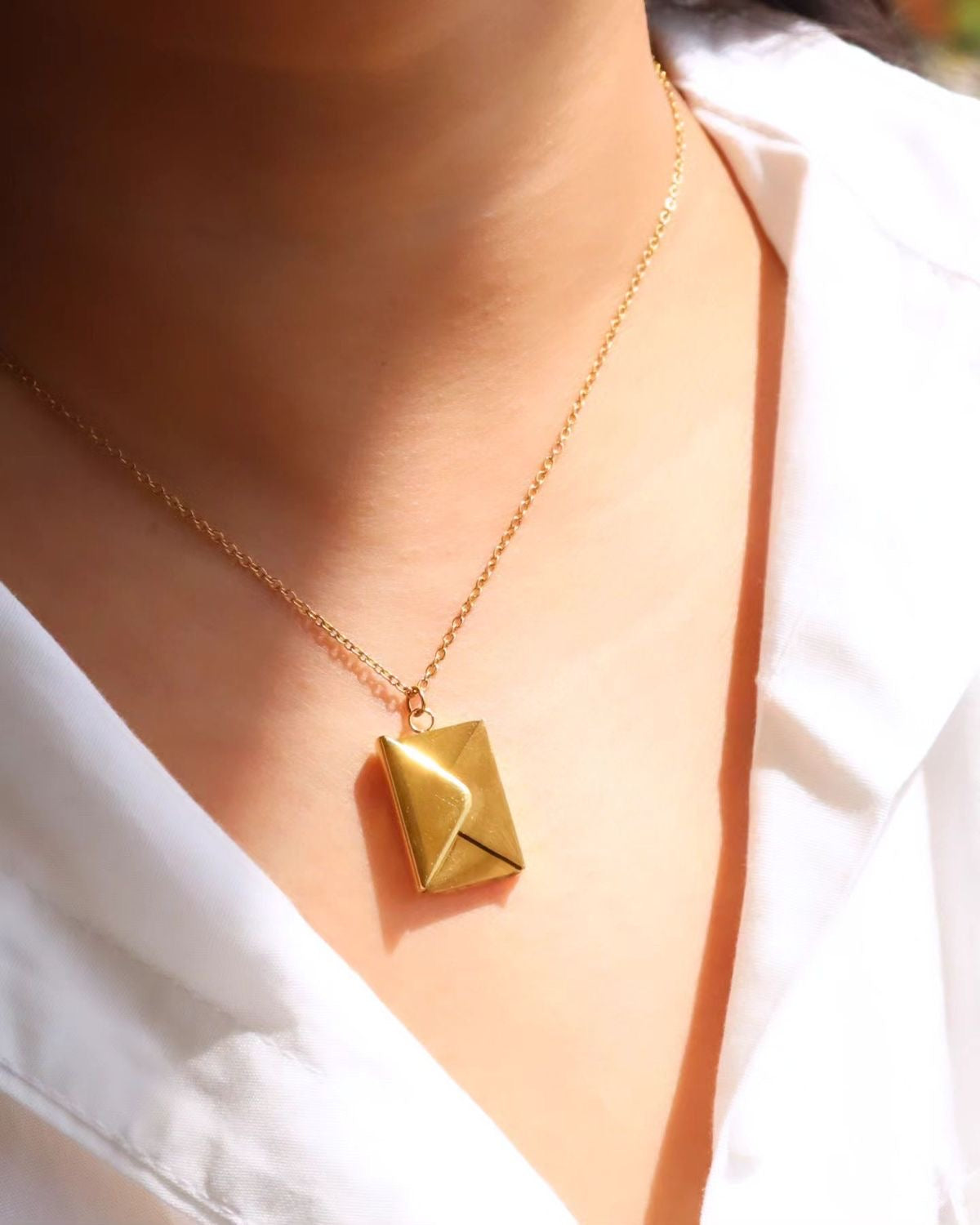 Envelope Necklace