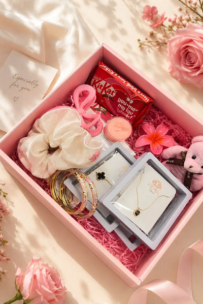 Pretty gift hamper for her